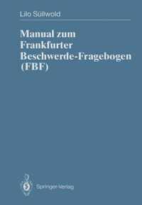 Manual Zum Frankfurter Beschwerde-Fragebogen (Fbf)