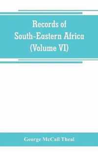 Records of South-Eastern Africa