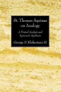 St. Thomas Aquinas on Analogy