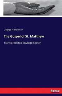 The Gospel of St. Matthew