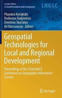 Geospatial Technologies for Local and Regional Development