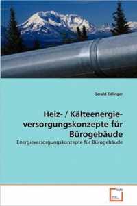 Heiz- / Kalteenergie- versorgungskonzepte fur Burogebaude