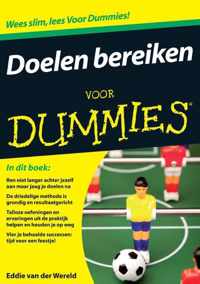 Voor Dummies - Doelen bereiken voor Dummies