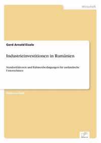 Industrieinvestitionen in Rumanien