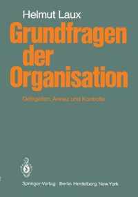 Grundfragen Der Organisation