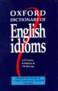 Oxford Dictionary Of English Idioms