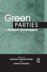 Green Parties in National Governments