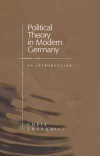 Political Theory in Modern Germany