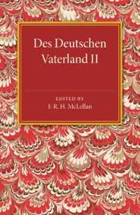 Des Deutschen Vaterland