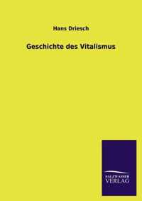 Geschichte des Vitalismus