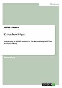 Krisenmanagement und Schulentwicklung. Wie Schulen Krisen bewaltigen und Massnahmen treffen