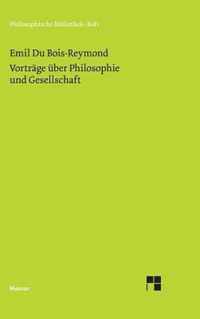 Vortrage uber Philosophie und Gesellschaft