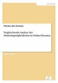 Vergleichende Analyse der Marketingmoeglichkeiten in Online-Diensten