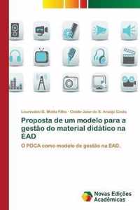 Proposta de um modelo para a gestao do material didatico na EAD