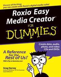 Roxio Easy Media Creator for Dummies