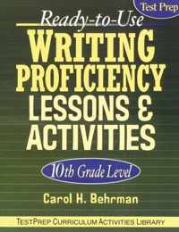 Ready-To-Use Writing Proficiency Lessons and Activities