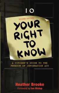 Your Right to Know