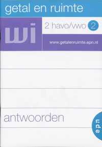 Getal en ruimte / 2 Havo/vwo 2 / deel Antwoorden