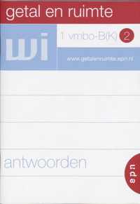 Getal en ruimte / 1 Vmbo-B(K) 2 / deel Antwoorden