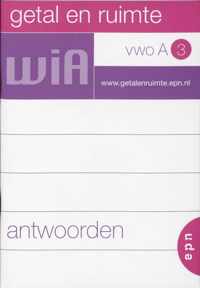 Getal En Ruimte / Vwo A 3 / Deel Antwoorden