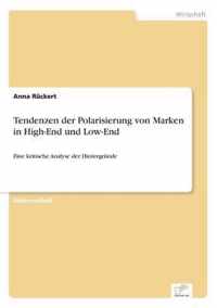 Tendenzen der Polarisierung von Marken in High-End und Low-End