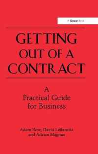 Getting Out of a Contract  - A Practical Guide for Business