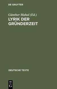 Lyrik Der Grunderzeit