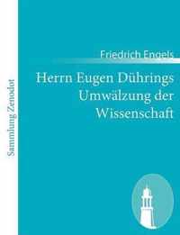 Herrn Eugen Duhrings Umwalzung der Wissenschaft