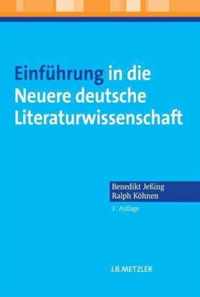 Einfuhrung in Die Neuere Deutsche Literaturwissenschaft