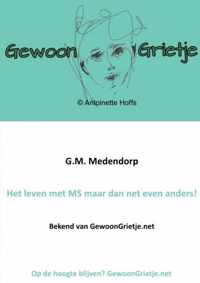 Gewoon Grietje - G.M. Medendorp - Paperback (9789464353754)