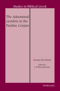 The Adnominal Genitive in the Pauline Corpus