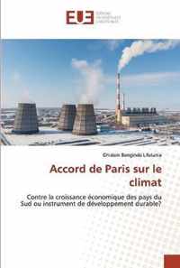 Accord de Paris sur le climat