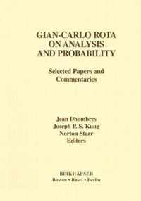 Gian-Carlo Rota on Analysis and Probability
