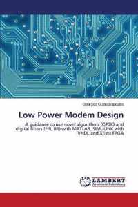 Low Power Modem Design