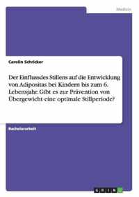 Der Einfluss des Stillens auf die Entwicklung von UEbergewicht und Adipositas bei Kindern bis zum 6. Lebensjahr. Gibt es eine optimale Stillperiode zur Pravention?