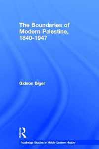 The Boundaries of Modern Palestine, 1840-1947