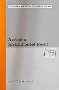 2001 Arresten Institutioneel Recht