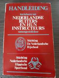 Handleiding ned. ruiters en hun instructeurs