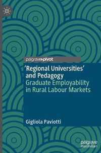 'Regional Universities' and Pedagogy