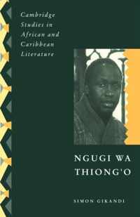 Cambridge Studies in African and Caribbean Literature