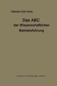 Das ABC Der Wissenschaftlichen Betriebsfuhrung