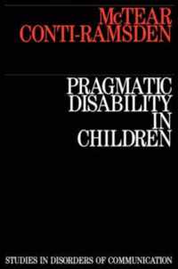 Pragmatic Disability in Children