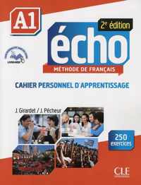 Écho 2e édition - Niveau A1 cahier personnel d'apprentissage