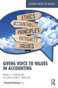 Giving Voice to Values in Accounting