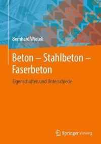 Beton Stahlbeton Faserbeton