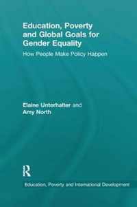 Education, Poverty and Global Goals for Gender Equality