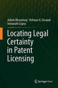 Locating Legal Certainty in Patent Licensing