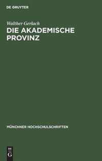 Die Akademische Provinz