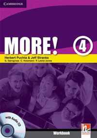 More! Level 4 Workbook With Audio Cd