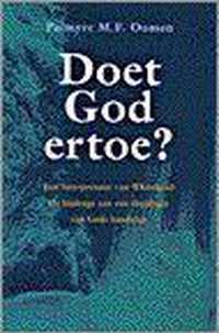 Doet God ertoe?